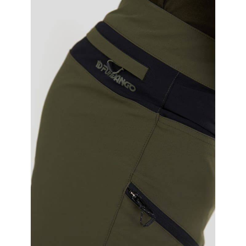Pánske turistické kraťasy FUNDANGO Roger Trekking Short-590-oliv 5