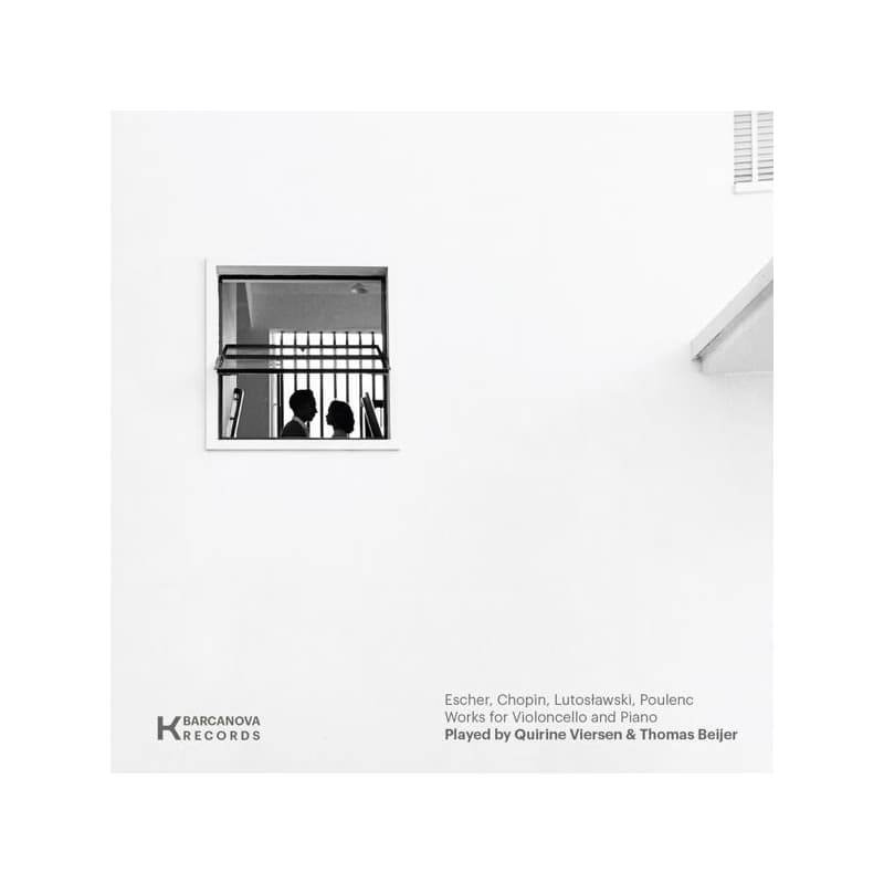 Vinyl Quirine Viersen - ESCHER, CHOPIN, LUTOSLAWSKI, POULENC, WORKS FOR VIOLONCELLO AND PIANO