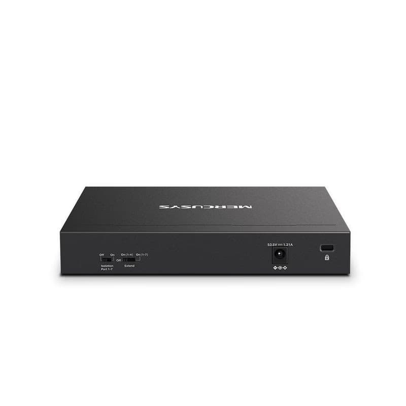 MERCUSYS switch MS108GP (8xGbE, 7xPoE+, 65W, fanless) 3