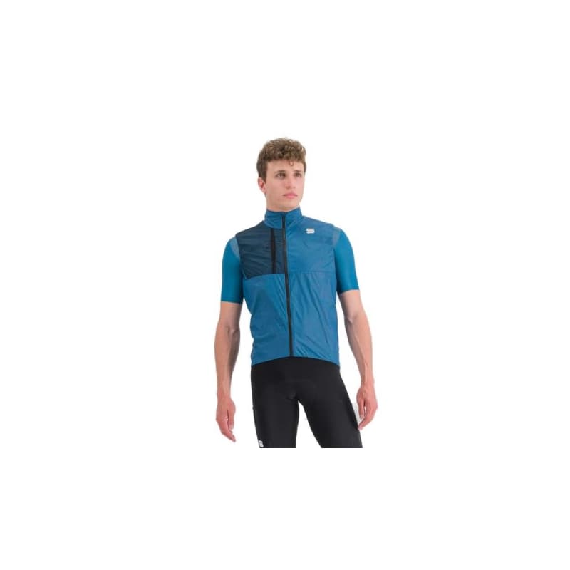 Pánska cyklistická vesta SPORTFUL Supergiara layer vest, berry blue 1