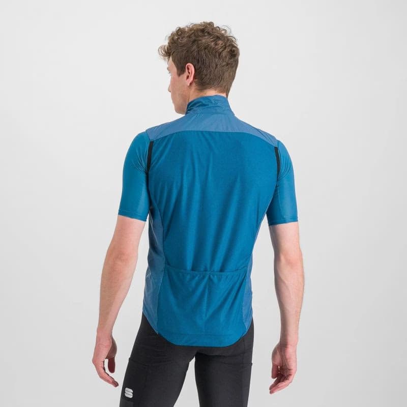 Pánska cyklistická vesta SPORTFUL Supergiara layer vest, berry blue 3