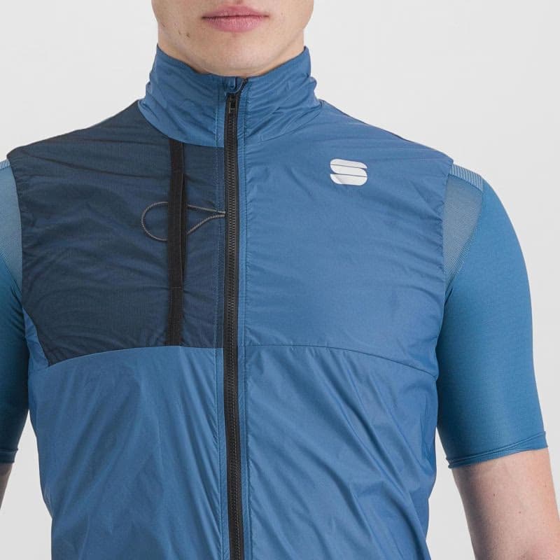 Pánska cyklistická vesta SPORTFUL Supergiara layer vest, berry blue 5