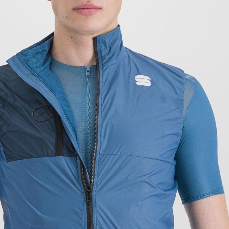 Pánska cyklistická vesta SPORTFUL Supergiara layer vest, berry blue 6