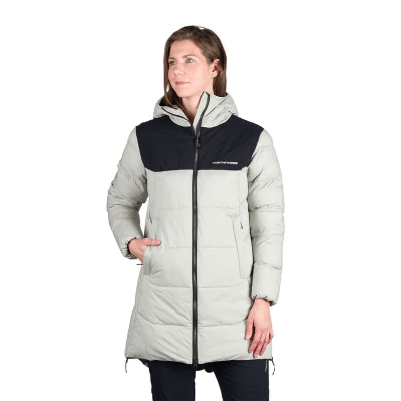 Dámska turistická bunda NORTHFINDER RHIANNON 807lightgreenblack 3