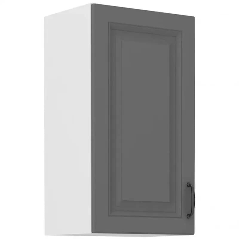 Kuchynská skrinka Stilo dustgrey/biely 40g/72 1f 1