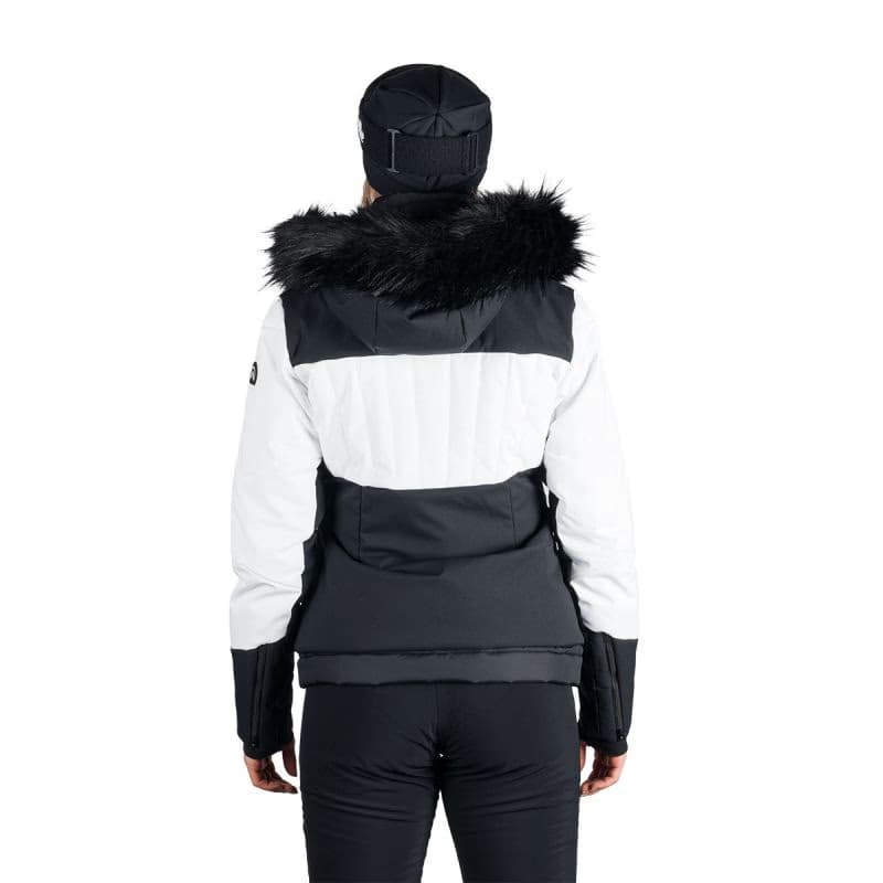 Dámska lyžiarska bunda NORTHFINDER TAYLER-212whiteblack 5