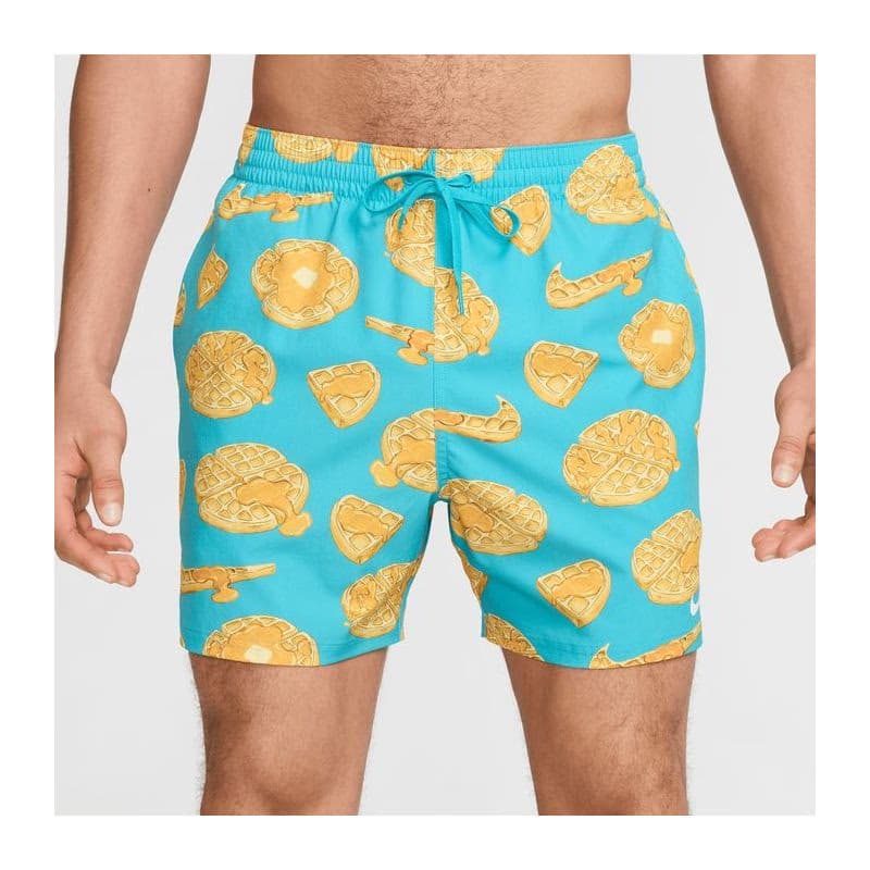 Pánske plavky NIKE SWIM MULTI PRINT 5 inch DUSTY CACTU-DUSTY CACTUS 3