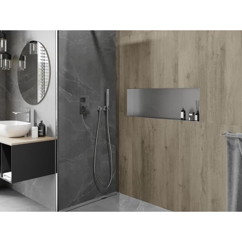 MEXEN - X-Wall-NR modul pre vstavanie do steny 90x30, nerez 1911903010 4