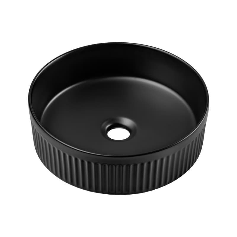 ArtCom Keramické umývadlo BEYOND 2 E-6565 | čierny mat 36 cm 1