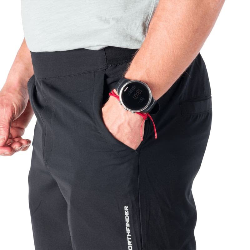 Pánske turistické kraťasy NORTHFINDER BARTOLOMEO-269black 4