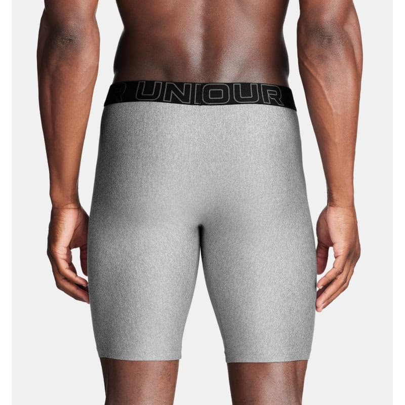 Pánske boxerky UNDER ARMOUR 3 PACK-UA PERFORMANCE TECH - SOLID 9 inch-GRY 6