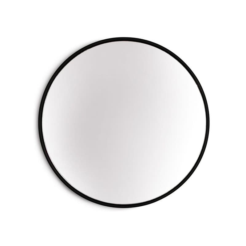 Casa Chic Fournier, nástenné zrkadlo s kovovým rámom, okrúhle, Ø 40 cm