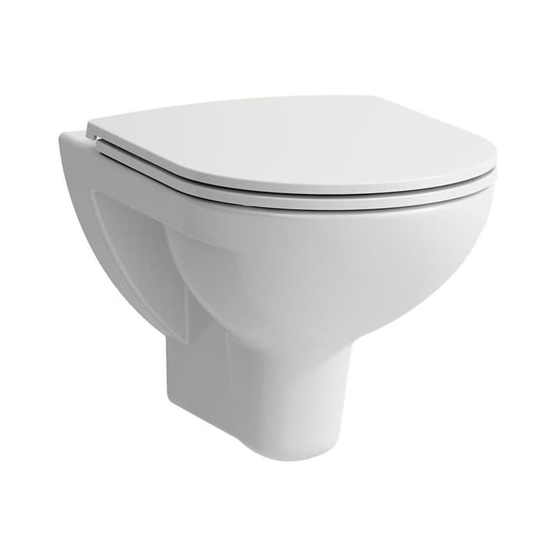 LAUFEN H8669510000001 - Závesné WC PRO keramika/biela + WC sedadlo SoftClose PRO biela H8669510000001 1