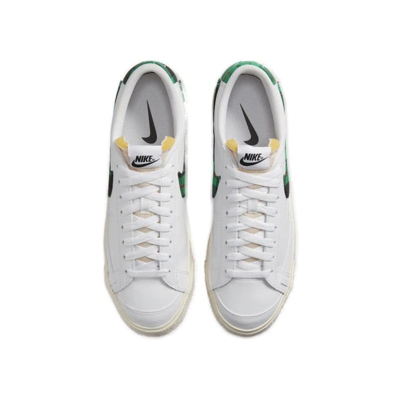 Pánska vychádzková obuv NIKE Blazer Low 77 Premium white university red stadium green 3