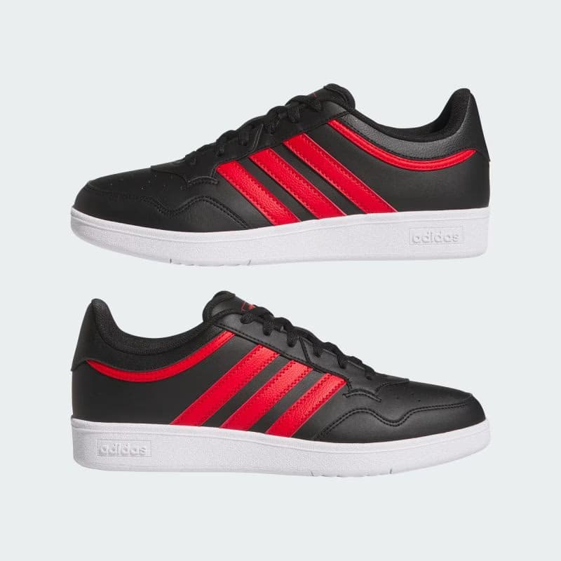Pánska rekreačná obuv ADIDAS Hoops 4.0 M core black team power red cloud white 5