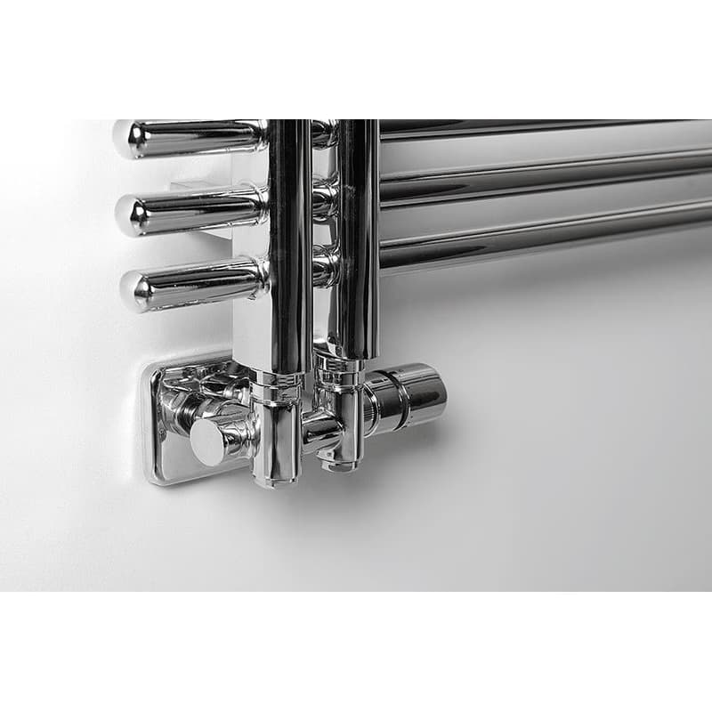 SAPHO - TWIN COMBI termostatická pripojovacia súprava ventil pre stredové pripojenie, pravá, chróm CP5010S 2
