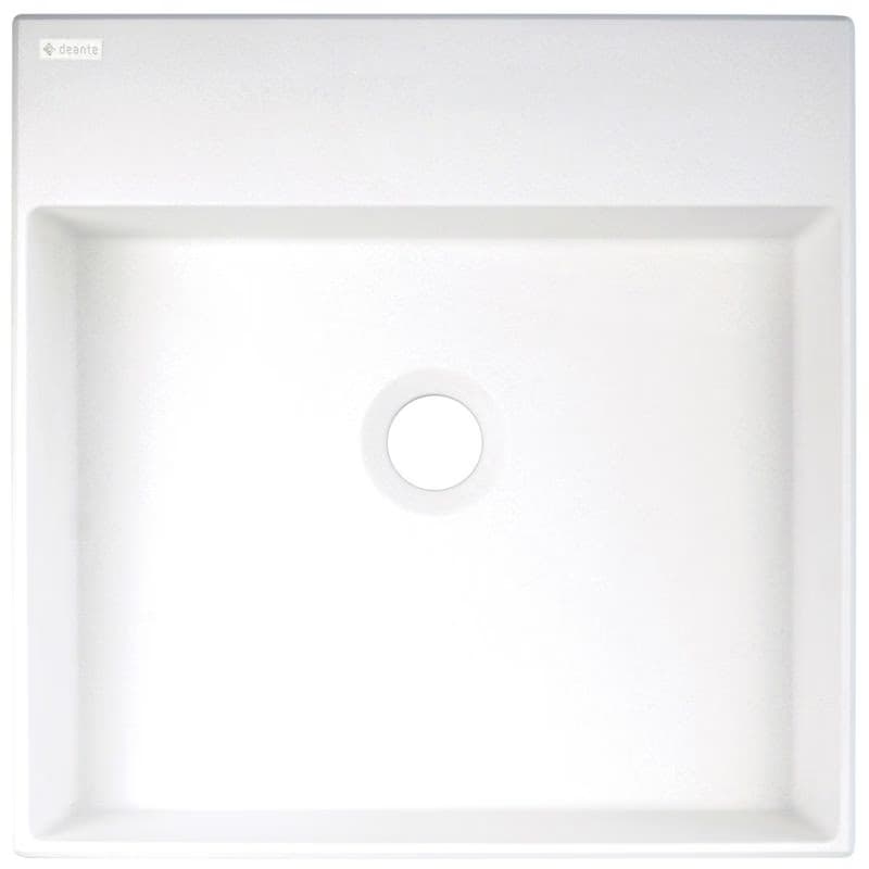 DEANTE - Correo alabaster Granit umývadlo na dosku - 400x400 mm CQR_AU4S 5
