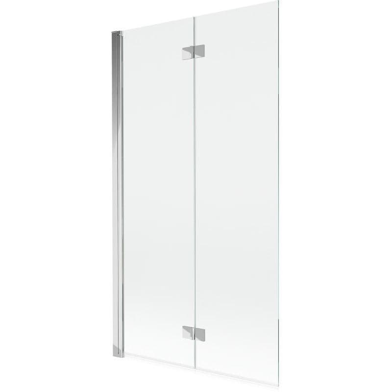 MEXEN - MIST vaňová zástena 100x150 cm 6mm 2-s, chróm, číra, ľavá 8A9-100-002-01-00-L