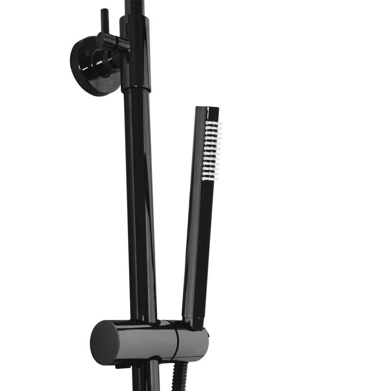 REA REA - Sprchový set s batériou 150mm Lungo čierny metalický REA-P8763 3