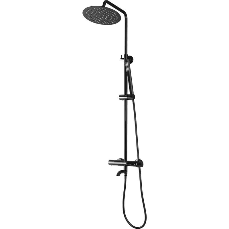 REA REA - Sprchový set s batériou 150mm Lungo čierny metalický REA-P8763 4