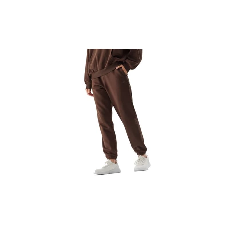 Dámske tepláky 4F TROUSERS-AW23TTROF455-81S-BROWN