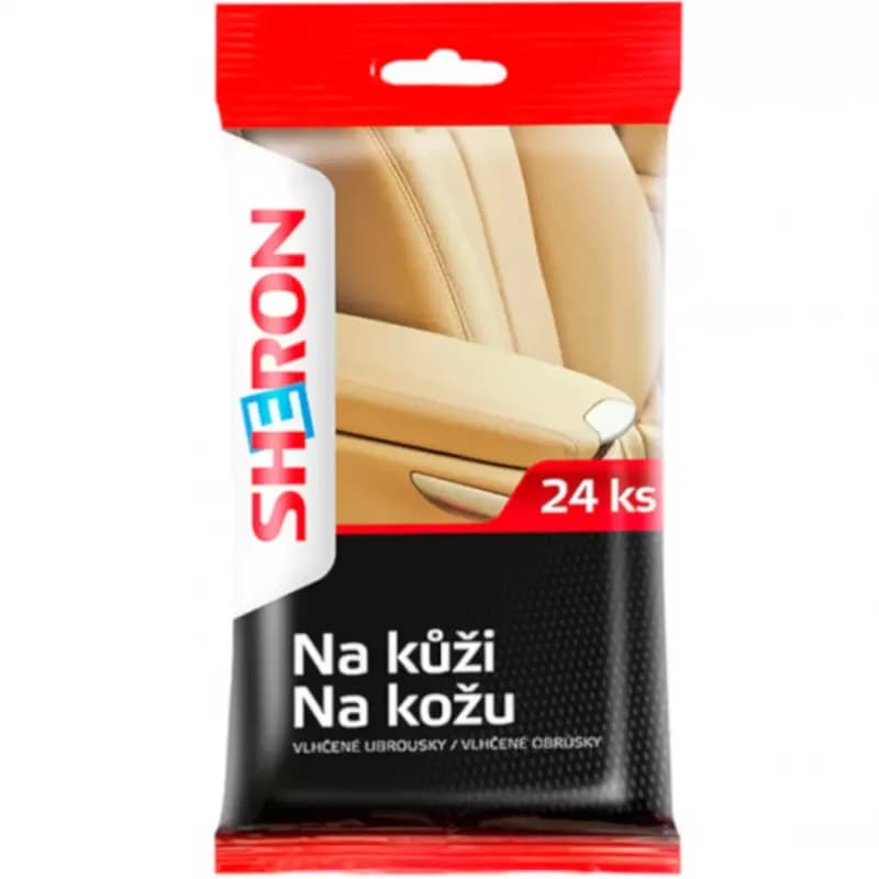 Sheron Vlhčené obrúsky na kožu 24 ks 1