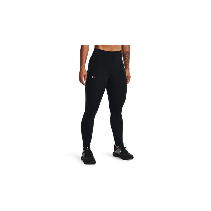 Dámske kompresné legíny UNDER ARMOUR UA Rush Legging 6M Novelty-BLK
