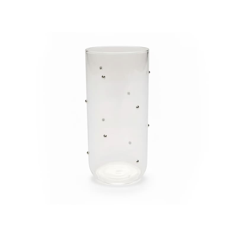 Glam Dots Silver pohár 14 cm 1