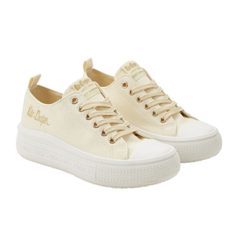 Dámska rekreačná obuv LEE COOPER Amance W beige 2