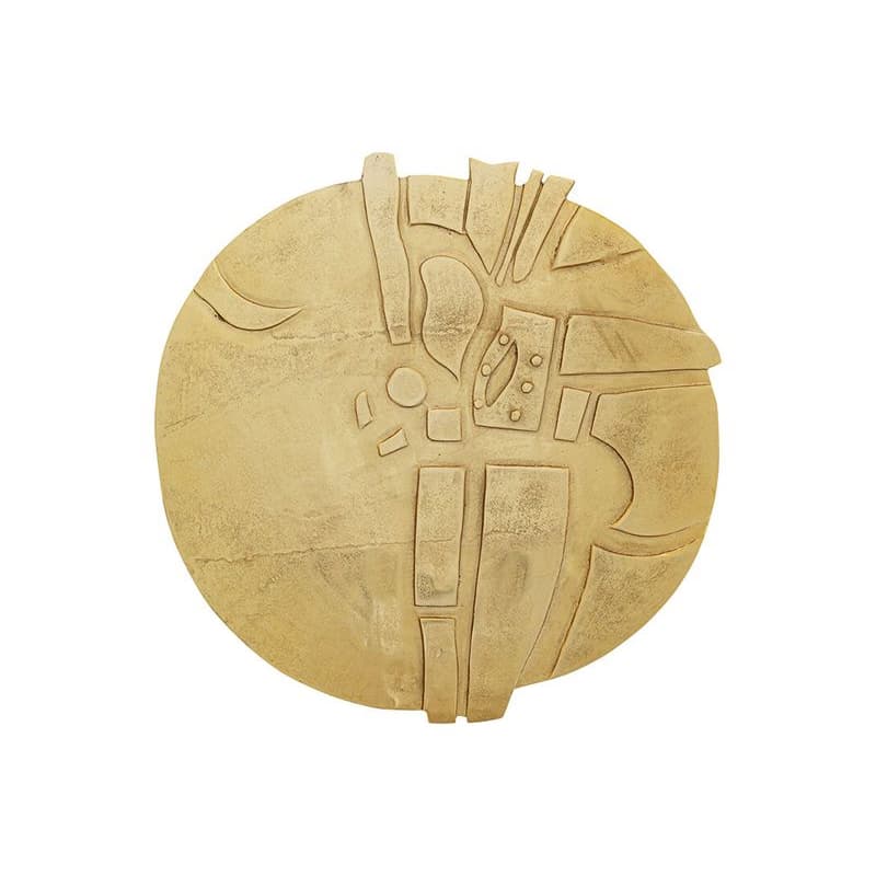 Kala Antique nástenná dekorácia zlatá Ø60 cm 1