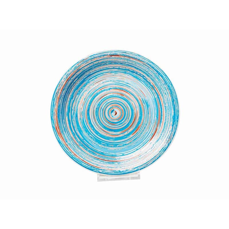 Swirl tanier 27 modro-krémový 1
