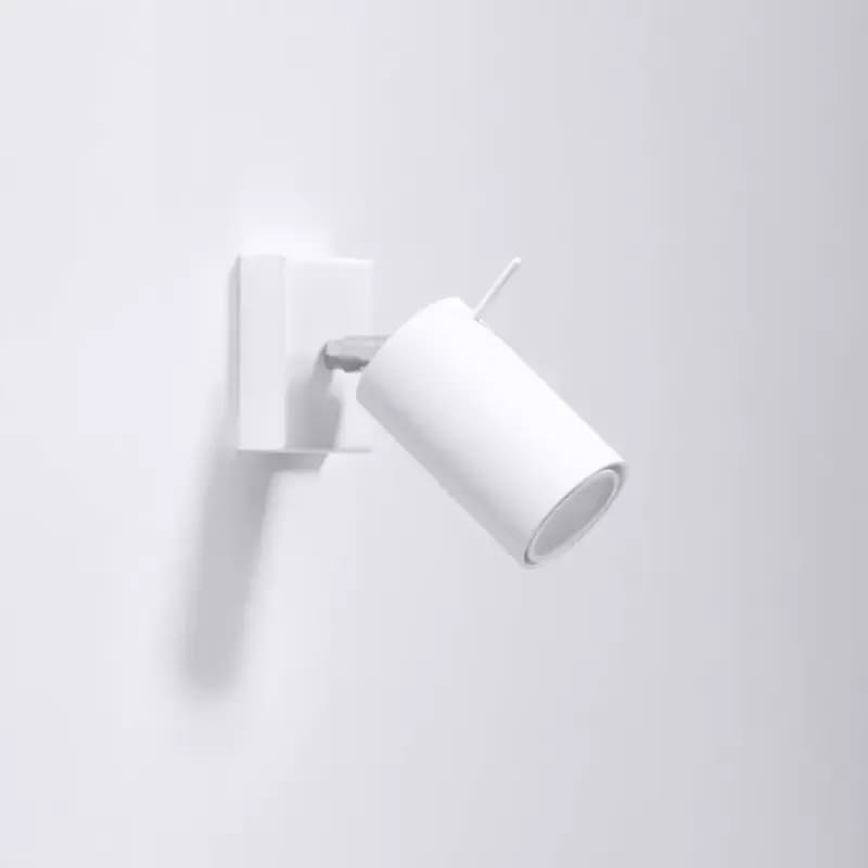 Nástenná lampa Oregon biela