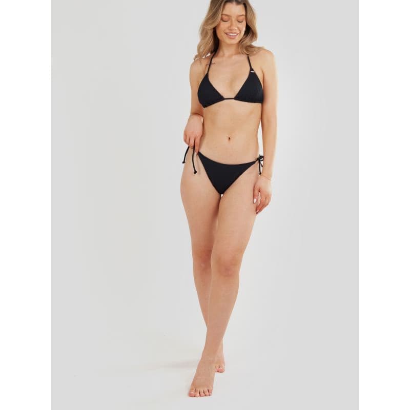 Dámske plavky vrchný diel FUNDANGO Innisfil Triangle Jacquard Top-890-black 5