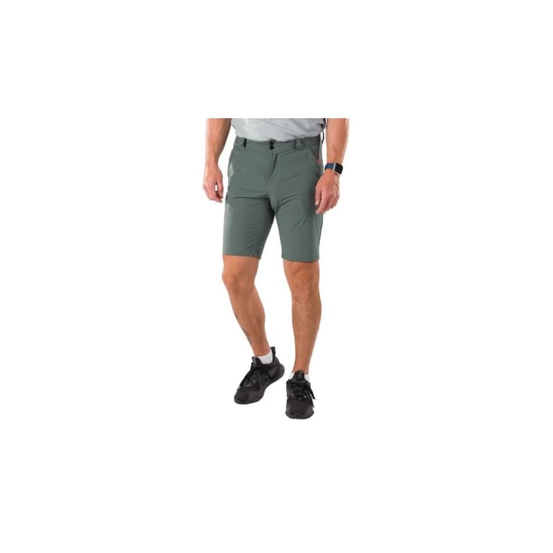 Pánske turistické kraťasy NORTHFINDER HALMO-263greengrey 1