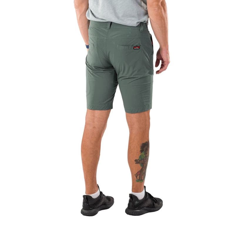 Pánske turistické kraťasy NORTHFINDER HALMO-263greengrey 4