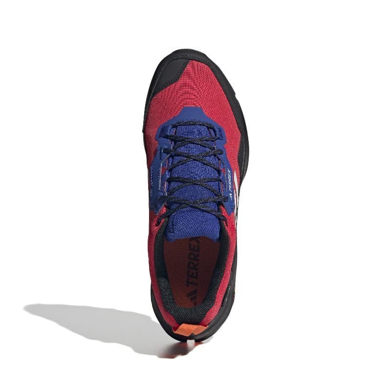 Pánska nízka turistická obuv ADIDAS Terrex AX4 GTX M pure ruby grey one semi lucid blue 2