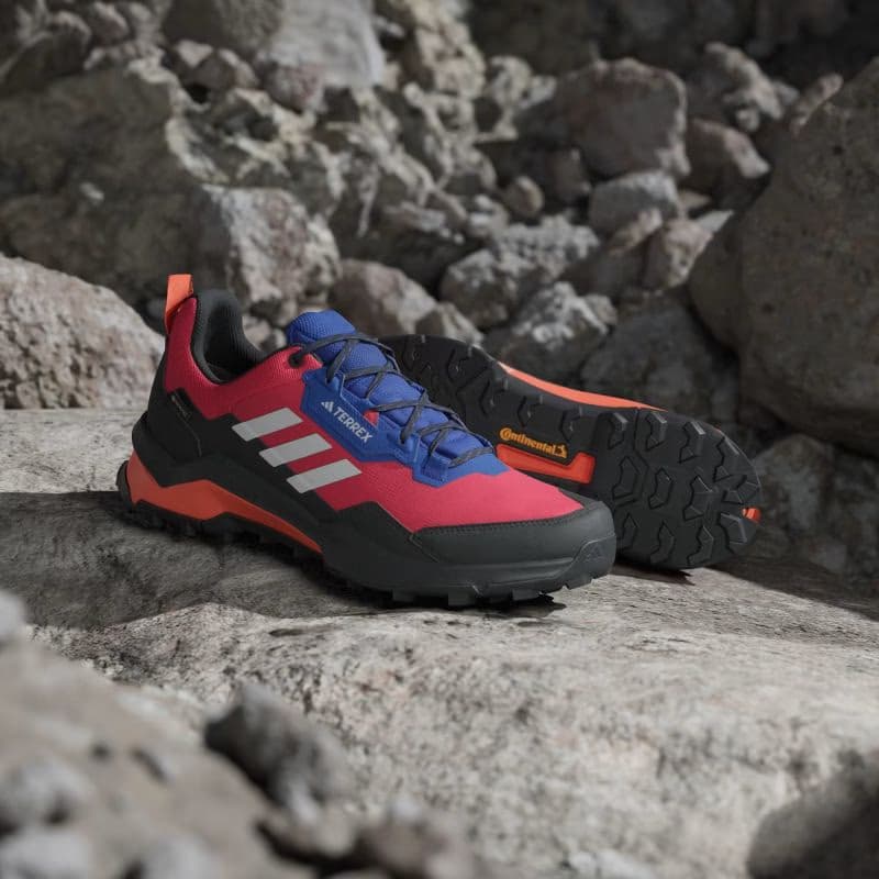 Pánska nízka turistická obuv ADIDAS Terrex AX4 GTX M pure ruby grey one semi lucid blue 6