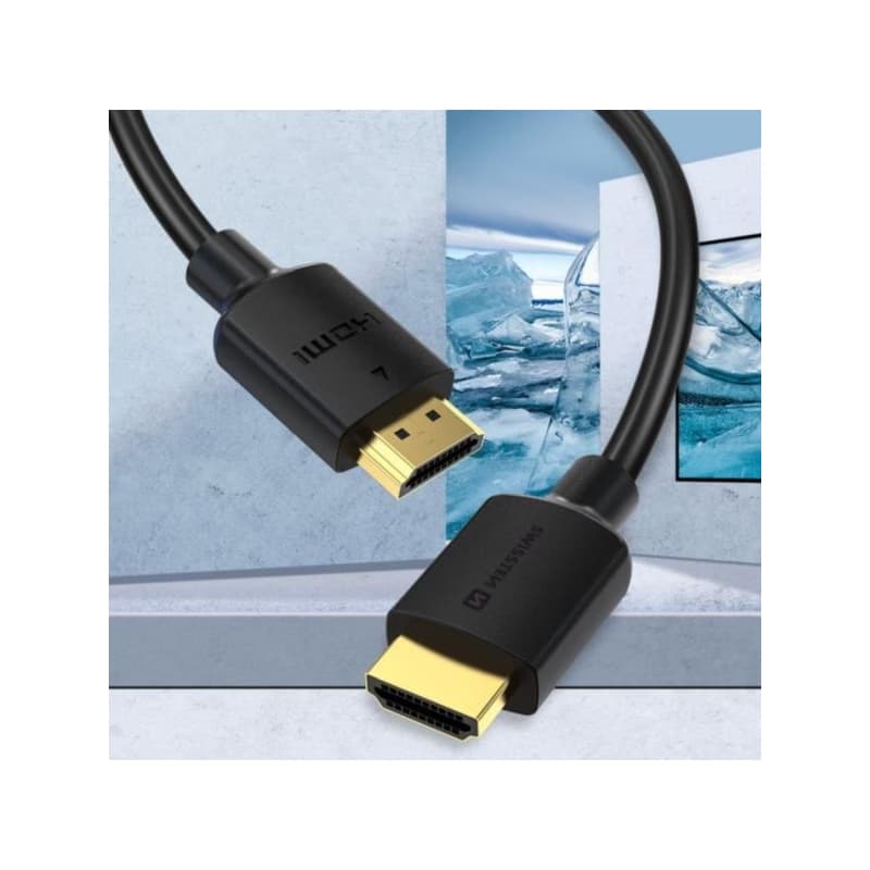 SWISSTEN KÁBEL HDMI NA HDMI 8K 60Hz 2,0 M PVC 2
