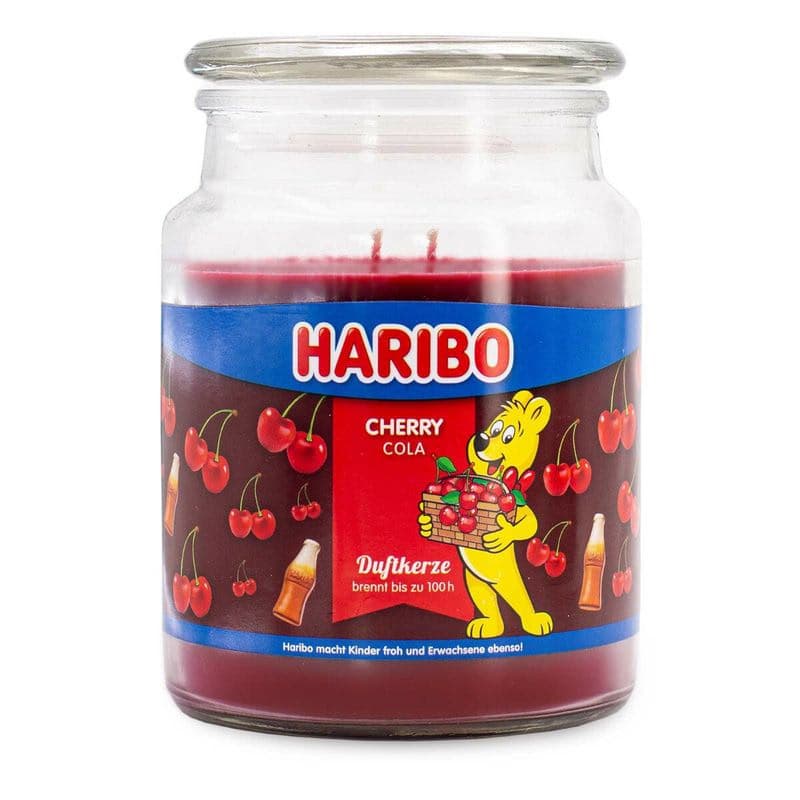 HARIBO Vonná sviečka Cherry Cola 510 g