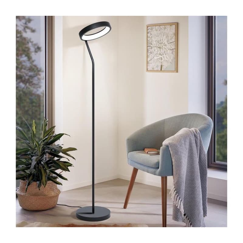 Eglo 32327 - LED RGBW stmievateľná stojacia lampa MARGHERA-C LED/15,5W/230V čierna 32327 1