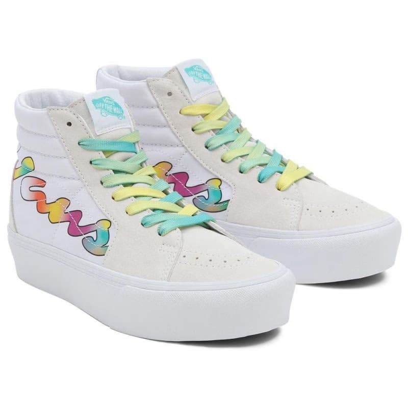 Dámska vychádzková obuv VANS UA SK8-HI Platform 2 (Spring Fade) white true white 3