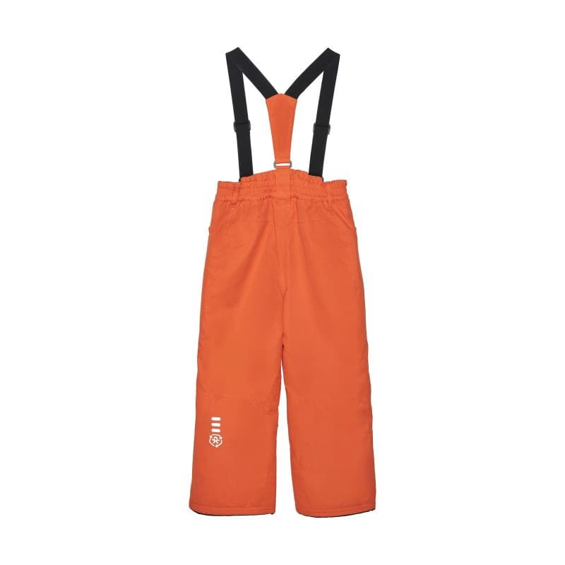 Detské lyžiarske nohavice COLOR KIDS Ski Pants - W. Pockets, orange 2