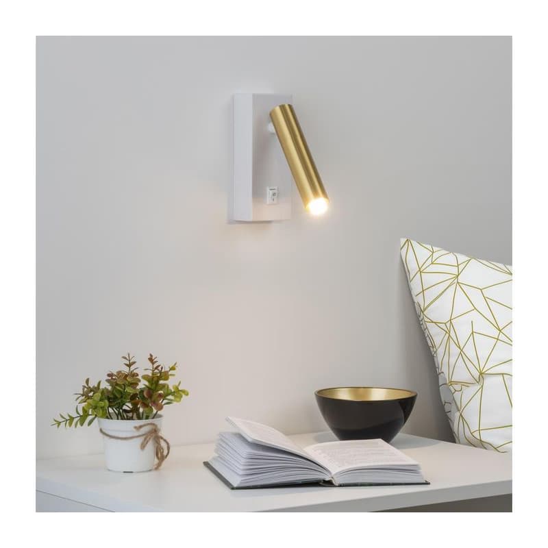 Brilagi - LED Stmievateľné bodové svietidlo MAYA 1xG9/4W/230V biela/zlatá BRI095