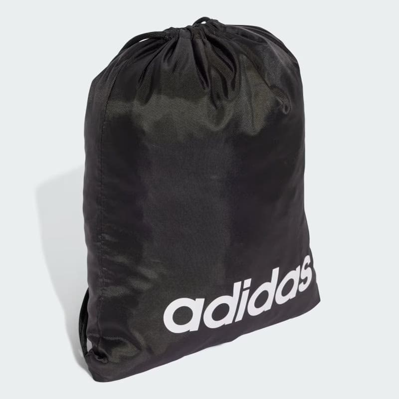 Vrecko na prezúvky ADIDAS LINEAR GYMSACK BLACK WHITE 4