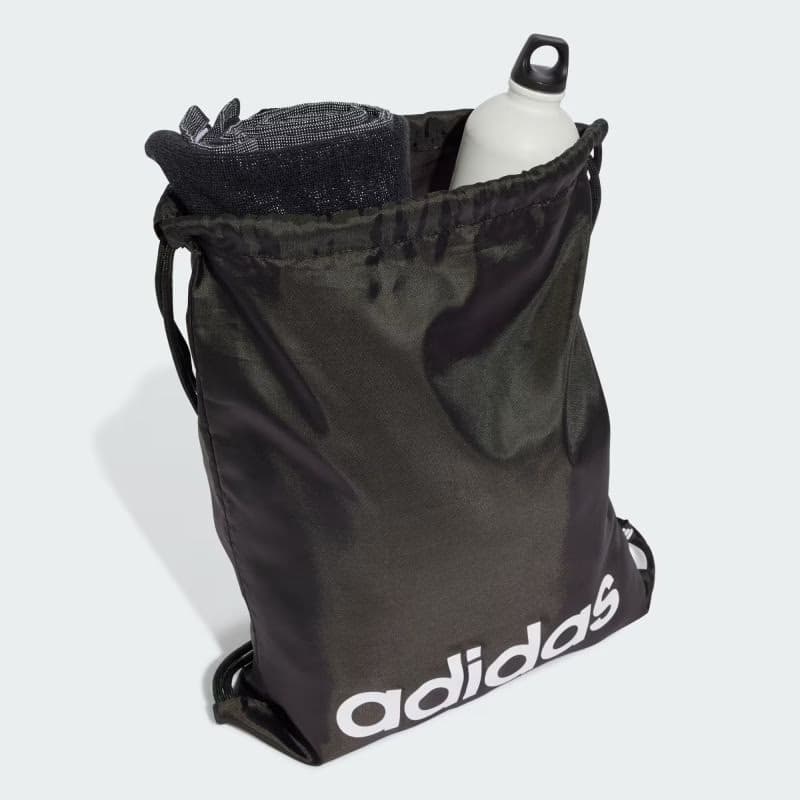 Vrecko na prezúvky ADIDAS LINEAR GYMSACK BLACK WHITE 5