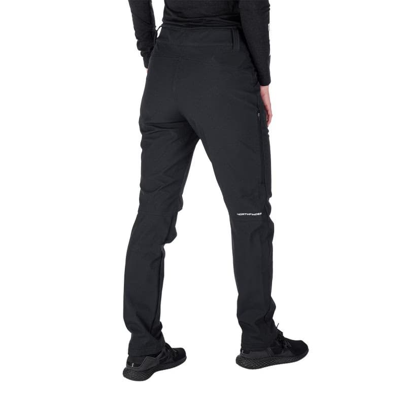 Dámske turistické softshellové nohavice NORTHFINDER MAYRA-269black 4