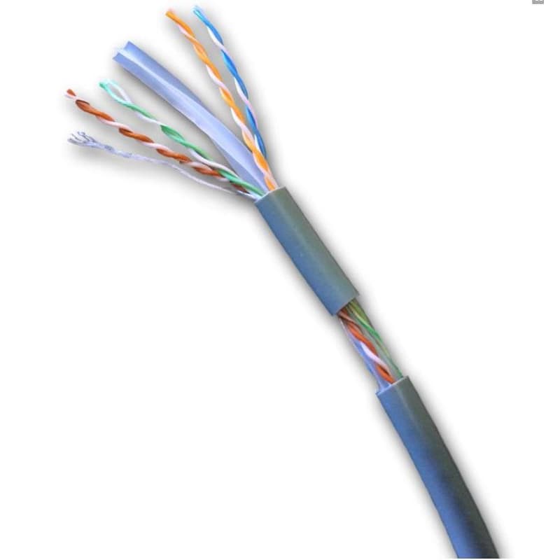 DATACOM UTP flex, Cat6 PVC, sivý, 305m, lanko 1