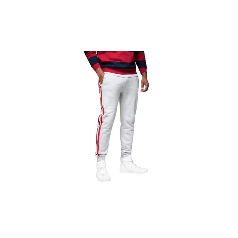Pánske tepláky OMBRE Pants OM-PASK-0258 V-1ight greyelange