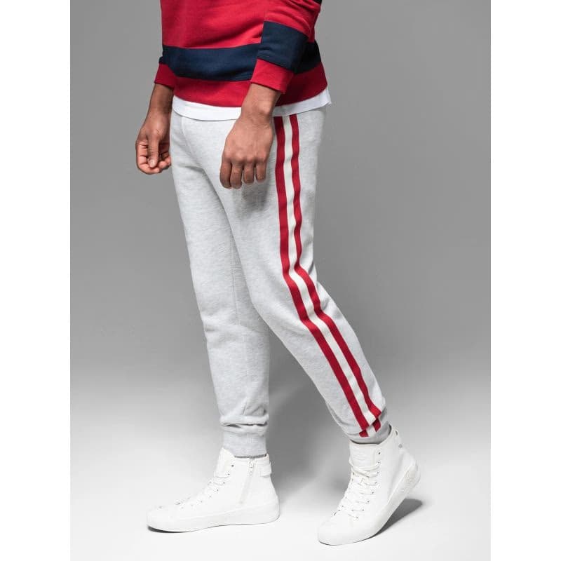 Pánske tepláky OMBRE Pants OM-PASK-0258 V-1ight greyelange 4