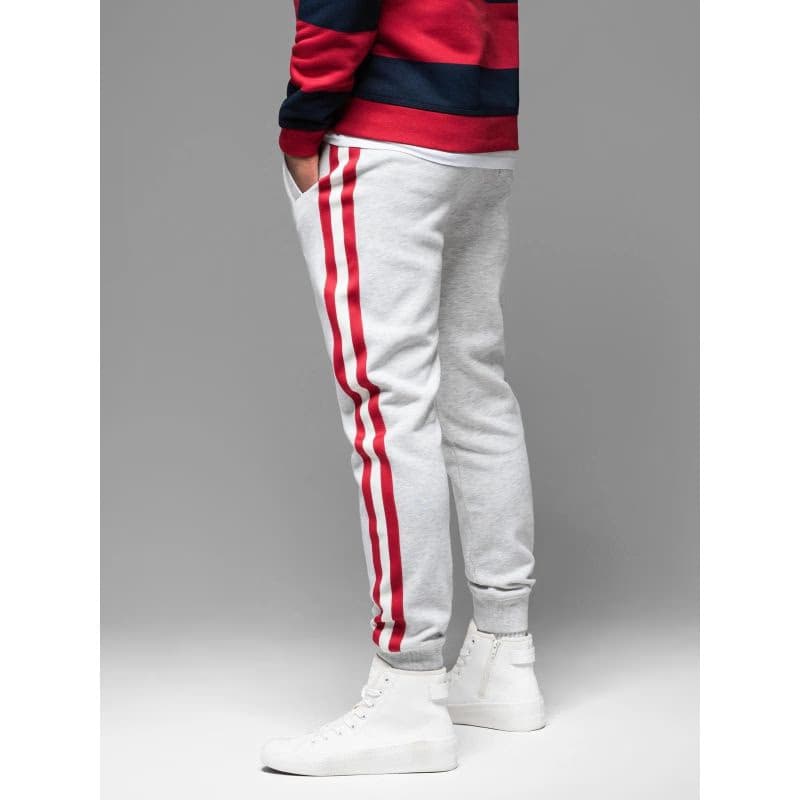 Pánske tepláky OMBRE Pants OM-PASK-0258 V-1ight greyelange 5